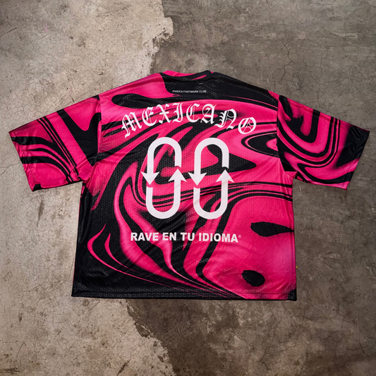JERSEY "ACID PINK" / Textura Liquida